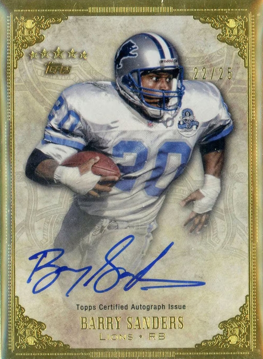 Podepsané karty am. fotbalu