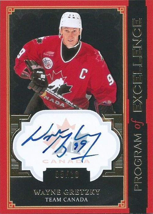 Podepsané hokejové karty