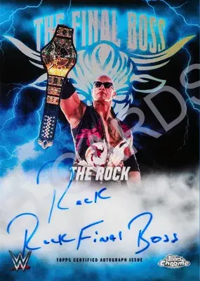 2025 Topps WWE Chrome Blaster (Value) Box