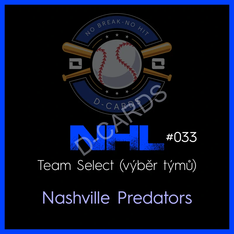 NHL GB #033 - Nashville Predators