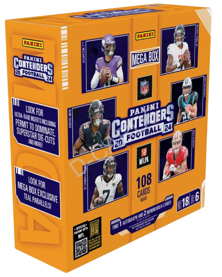 2024 Panini Contenders NFL Football Mega Box