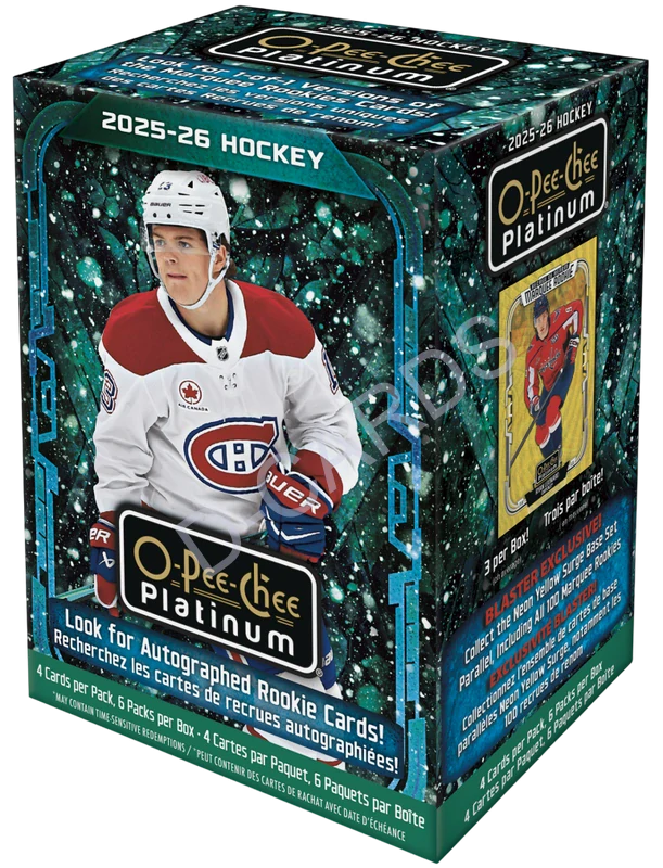 2025-26 Upper Deck O-Pee-Chee Platinum Hockey Blaster Box
