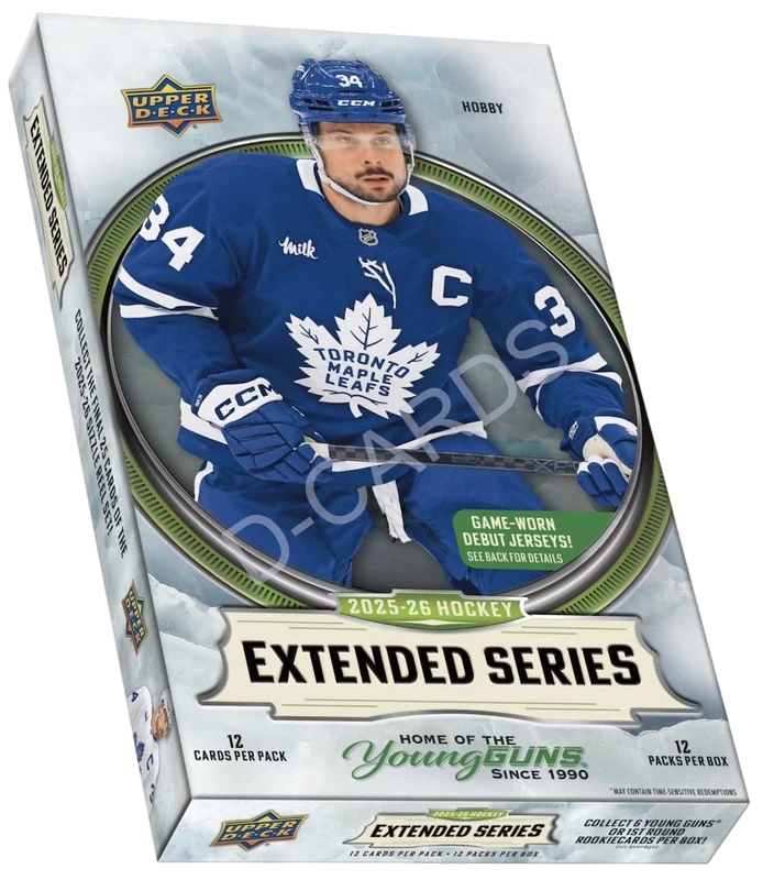 2025-26 Upper Deck Extended Series Hockey Hobby Box