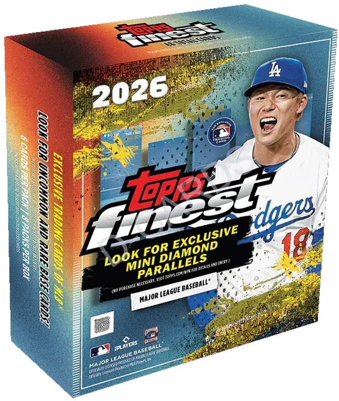 2026 Topps Finest Baseball Mega Box