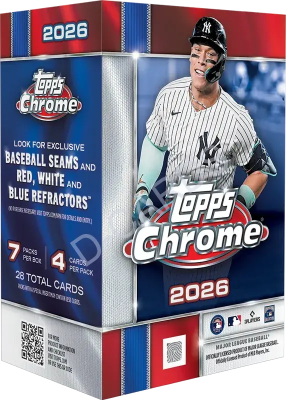 2026 Topps Chrome Baseball Blaster Box