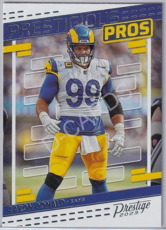 2023 Prestige Prestigious Pros #10 Aaron Donald