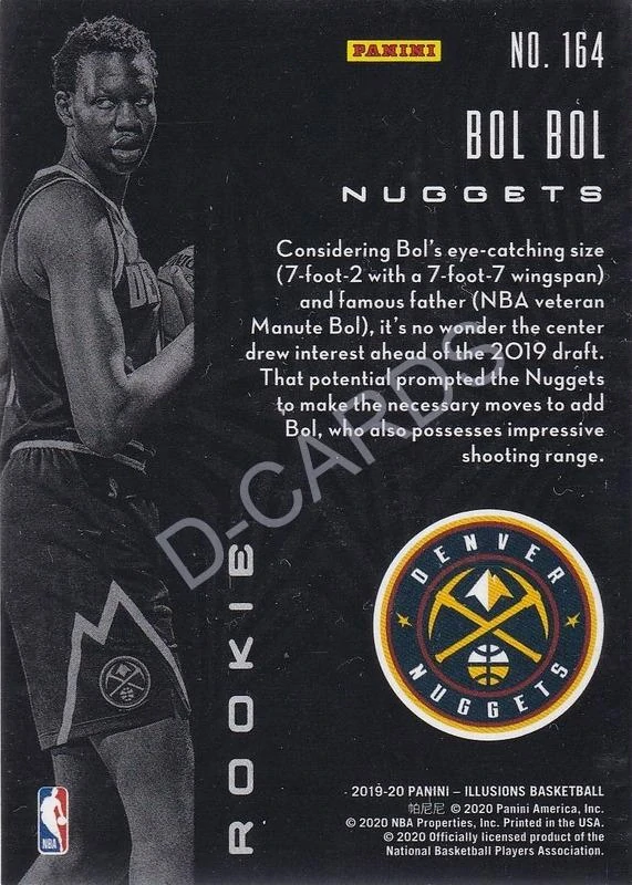 2019-20 Panini Illusions #164 Bol Bol RC