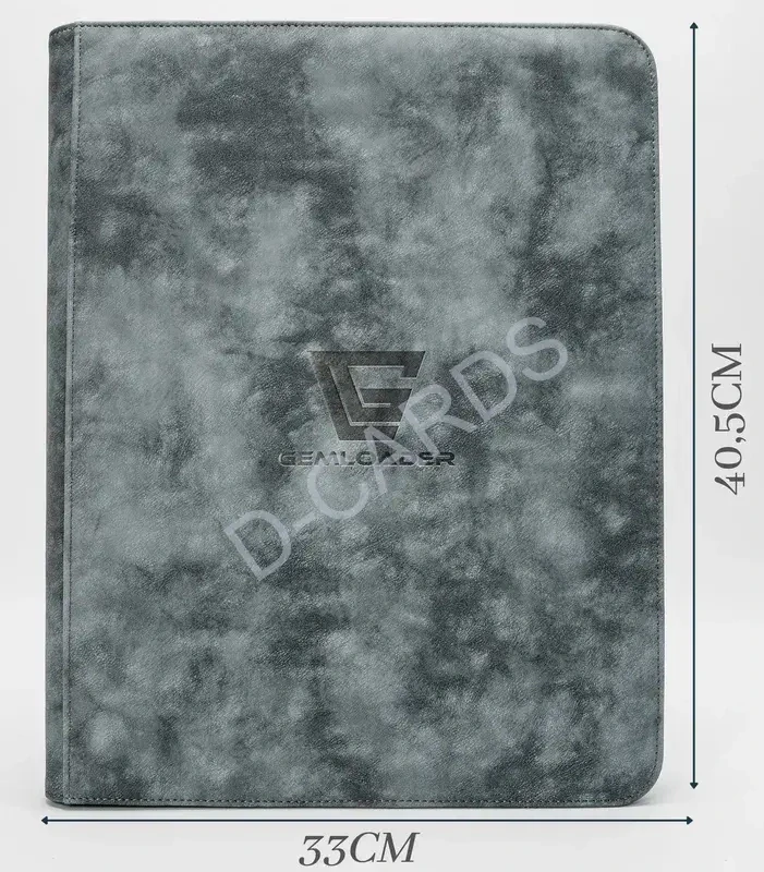 Gemloader - Premiové album na karty v Toploaderech (šedé)