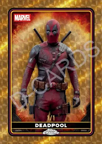 2025 Topps Marvel Deadpool Chrome Blaster Box