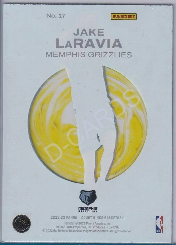 2022-23 Court Kings Acetate Rookies #17 Jake LaRavia RC