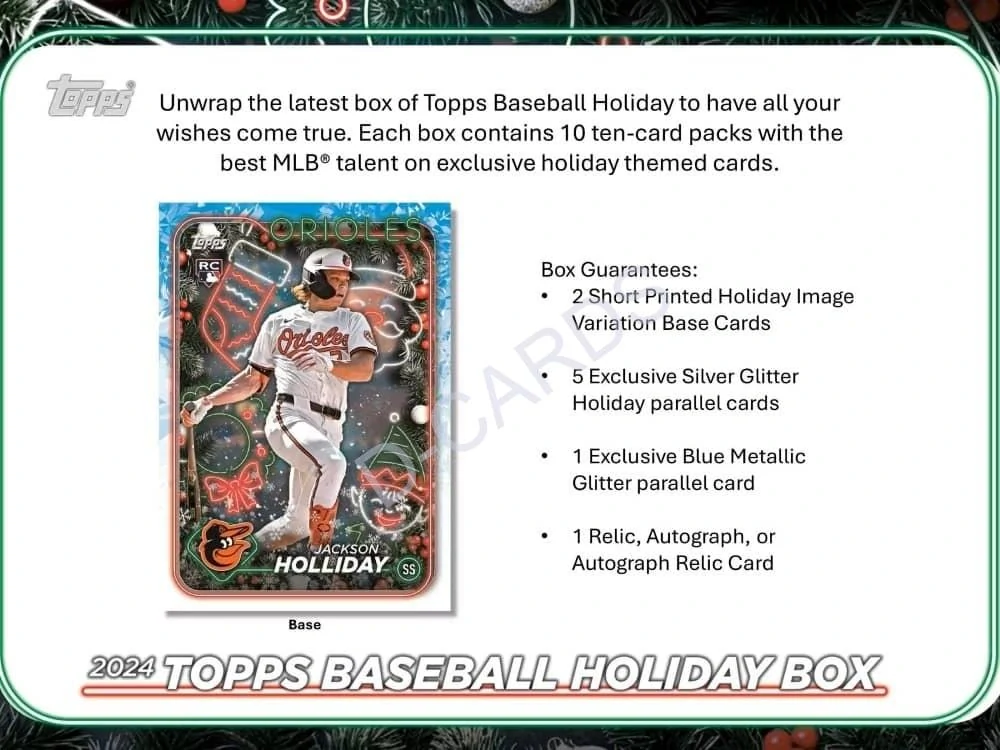2024 Topps Holiday Mega Box