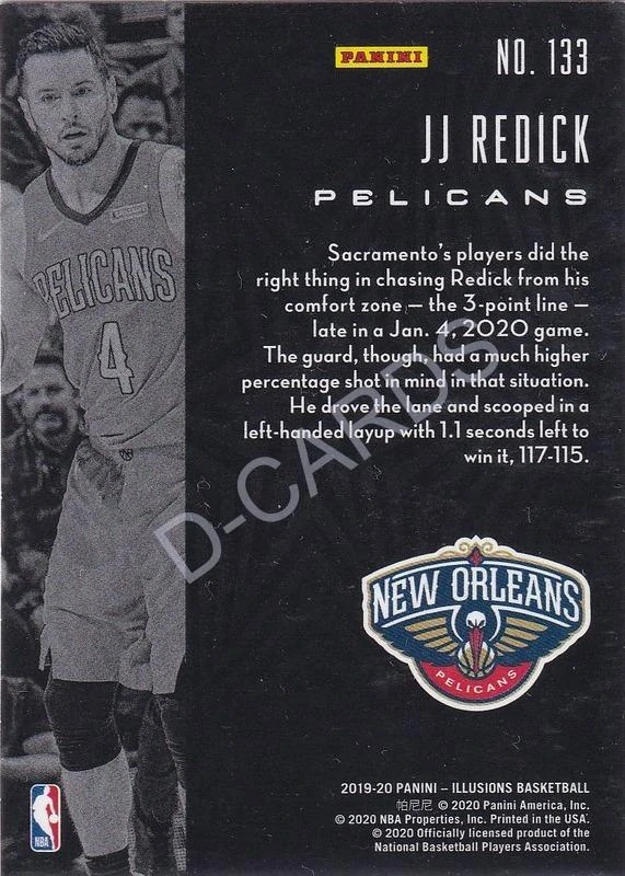 2019-20 Panini Illusions Trophy Collection Bronze #133 JJ Redick