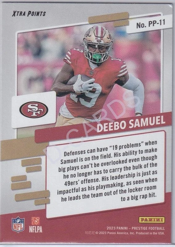 2023 Prestige Prestigious Pros #11 Deebo Samuel