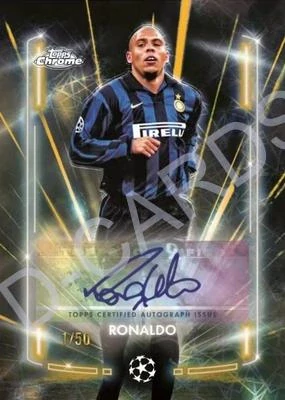 2024-25 Topps Chrome UEFA Club Competitions Hanger Box