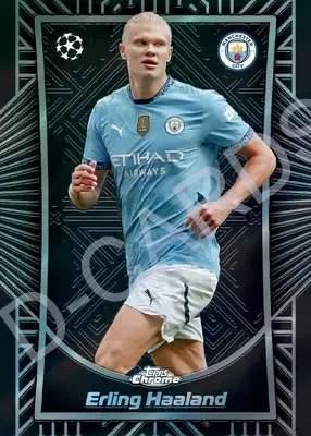 2024-25 Topps Chrome UEFA Club Competitions Hanger Box