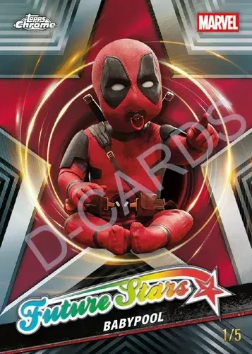 2025 Topps Marvel Deadpool Chrome Blaster Box