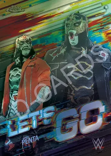 2026 Topps Chrome WWE Mega Box