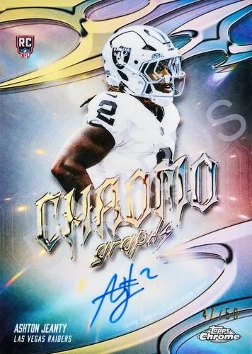 2025 Topps Chrome Football Blaster box