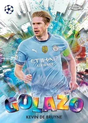 2024-25 Topps Chrome UEFA Club Competitions Hanger Box