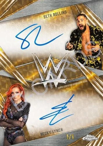 2026 Topps Chrome WWE Mega Box