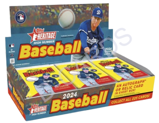 2024 Topps Heritage High Number Hobby Box