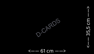 Podložka pod karty pro sběratele a hráče 61 x 35,5 cm - Podle vlastního motivu.