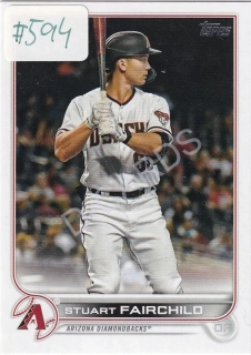 2022 Topps #163 Stuart Fairchild RC