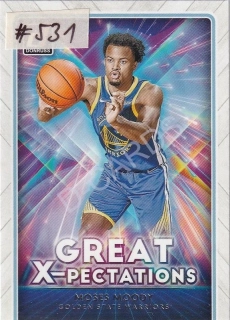 2021-22 Donruss Great X-Pectations #2 Moses Moody