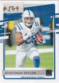 2020 Donruss #317 Jonathan Taylor RR RC