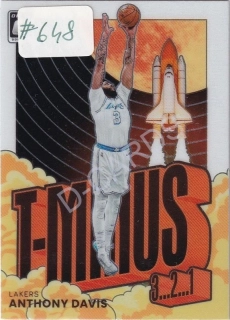 2021-22 Donruss Optic T-Minus 3...2...1... #4 Anthony Davis