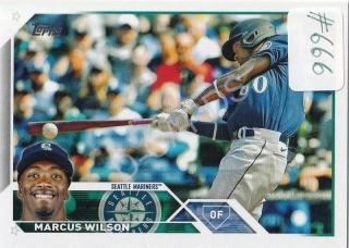 2023 Topps #138 Marcus Wilson RC
