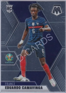 2020-21 Panini Mosaic UEFA Euro #111 Eduardo Camavinga RC