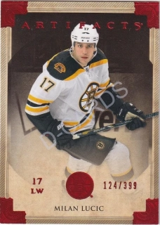 2013-14 Artifacts Ruby #70 Milan Lucic (Limit 124/399)