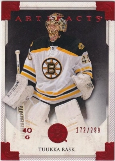 2013-14 Artifacts Ruby #125 Tuukka Rask (Limit 172/399)