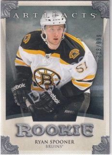 2013-14 Artifacts #192 Ryan Spooner RC (Limit 318/999)
