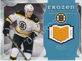 2015-16 Artifacts Frozen Artifacts Jerseys Blue #FAML Milan Lucic