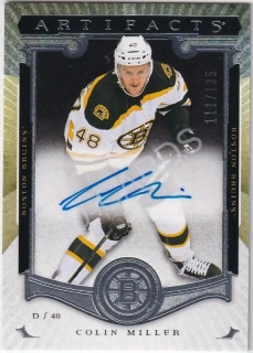 2015-16 Artifacts Rookie Autographs Redemptions #XV Auto Redemption Colin Miller RC (Limit 111/135)