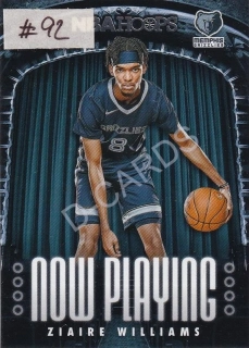 2021-22 Hoops Now Playing #10 Ziaire Williams