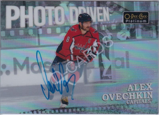 2022-23 O-Pee-Chee Platinum Photo Driven Rainbow Autographs #PD1 Alex Ovechkin