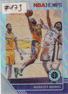 2019-20 Hoops Premium Stock Prizms Silver #136 Markieff Morris