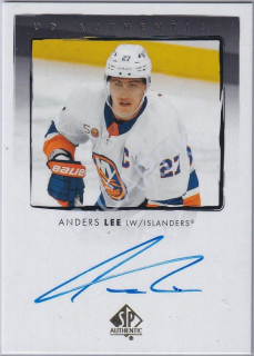 2022-23 SP Authentic UD Authentics Autographs #UDAAL Anders Lee