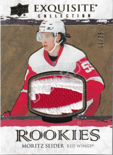 2021-22 Exquisite Collection Rookie Patch Gold #RMS Moritz Seider RC (Limit 11/25)