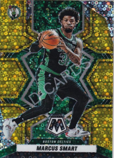 2021-22 Panini Mosaic Mosaic Fast Break Gold #73 Marcus Smart (Limit 03/10)