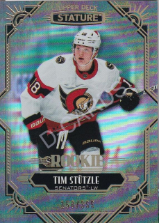  2020-21 Upper Deck Stature #132 Tim Stutzle RC (Limit 158/399)