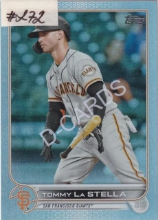 2022 Topps Rainbow Foil #241 Tommy La Stella