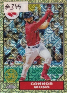 2022 Topps '87 Topps Silver Pack Chrome #T87C12 Connor Wong RC