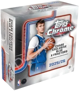 2025-26 Topps Chrome Basketball Mega Box