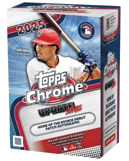 2025 Topps Chrome Update Series Baseball Blaster Box