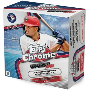 2025 Topps Chrome Update Series Baseball Mega Box
