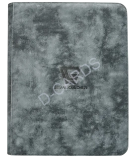 Gemloader - Premiové album na karty v Toploaderech (šedé)